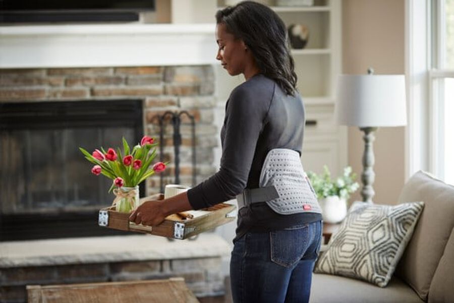 Sunbeam GoHeat Cordless Basic Heating Pad, Gray, 3 Heat Settings
